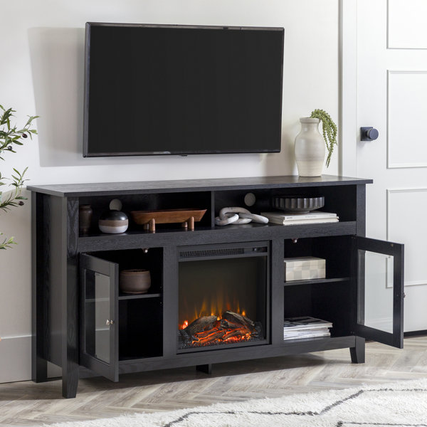 Zipcode Design™ Kohn TV Stand for TVs up to 65" with Electric Fireplace
